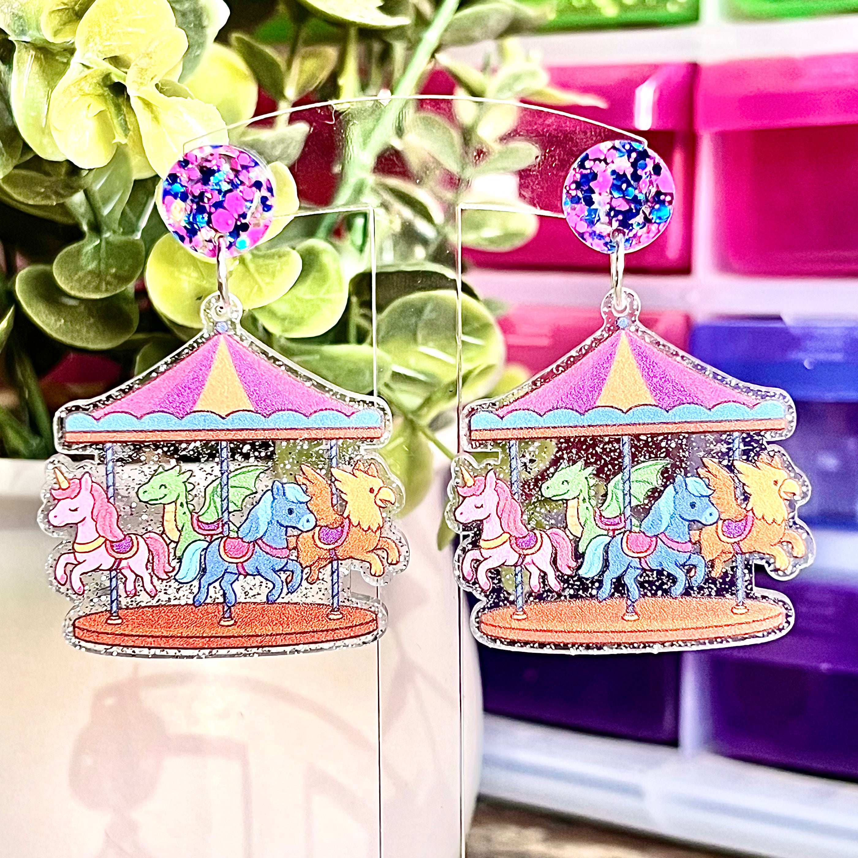 Fantasy Carousel - Dangles