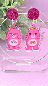 JoLush Cheer Carebear - Acrylic Dangles