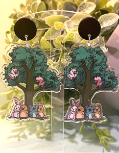 Home Amongst the Gumtree - Acrylic Dangles
