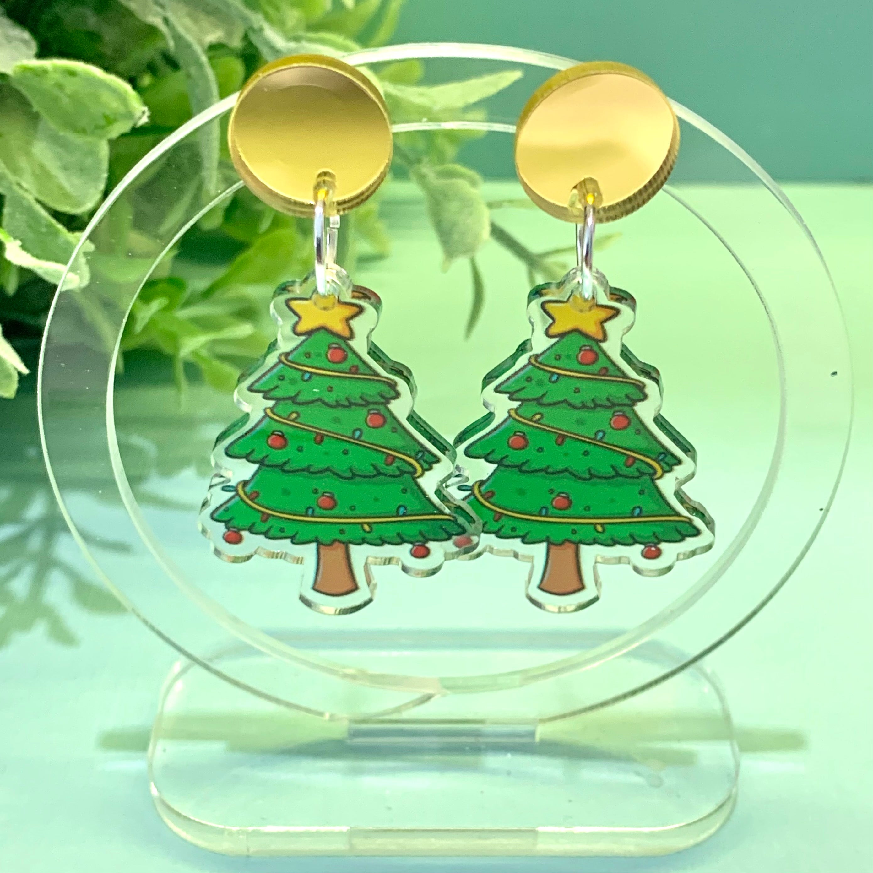 JoLush Christmas Tree - Acrylic Dangles