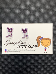 Border Collie Dog - JoLush Statement Studs
