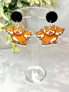 JoLush Fluffy Cerberus - Acrylic Dangles