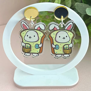 Easter Bunny Fairy Bread - JoLush Acrylic Dangles