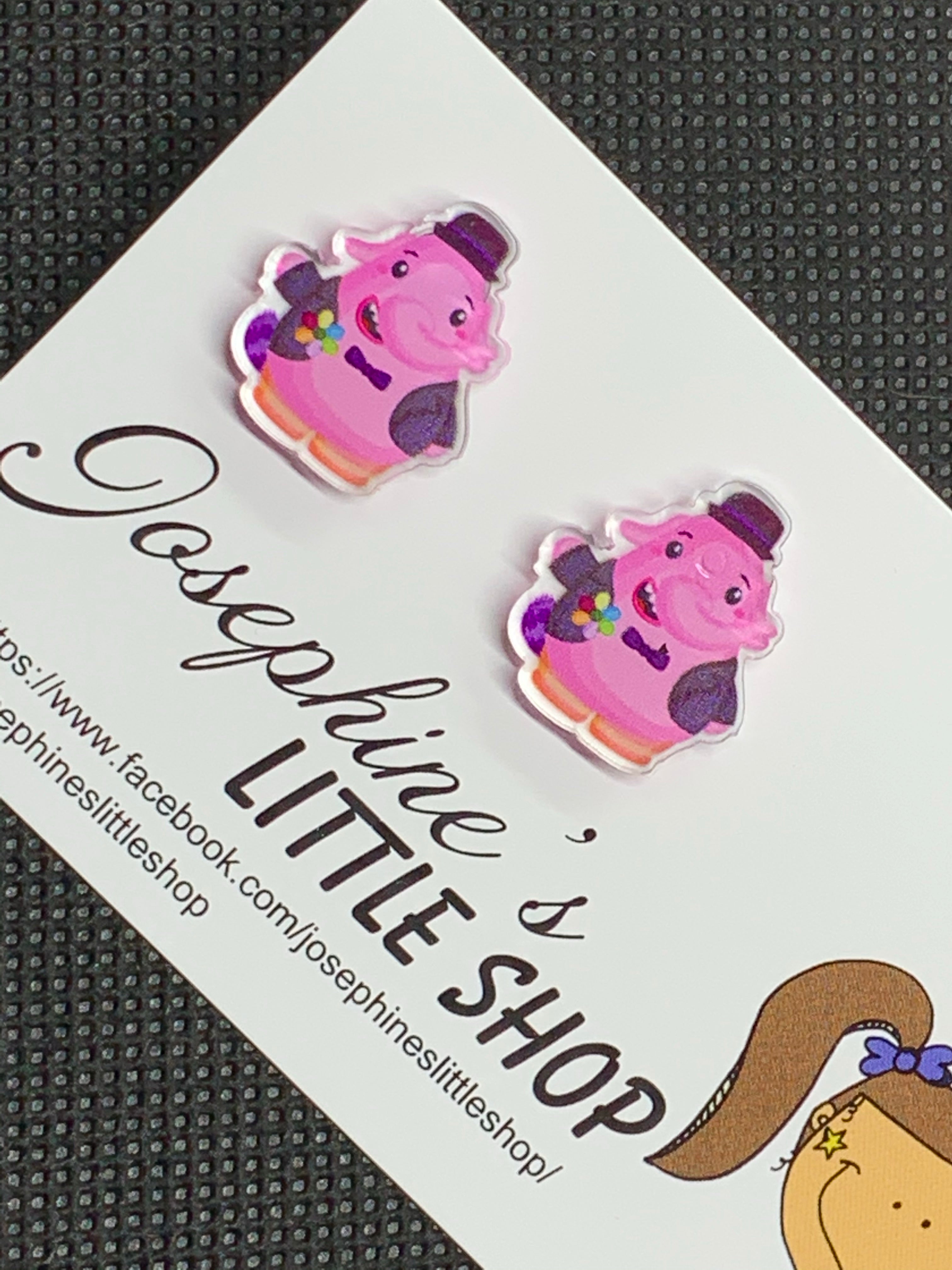 Jolush Bing Bong - Acrylic Statement Studs