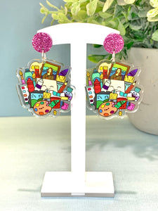 JoLush Art Lover - Acrylic Dangles