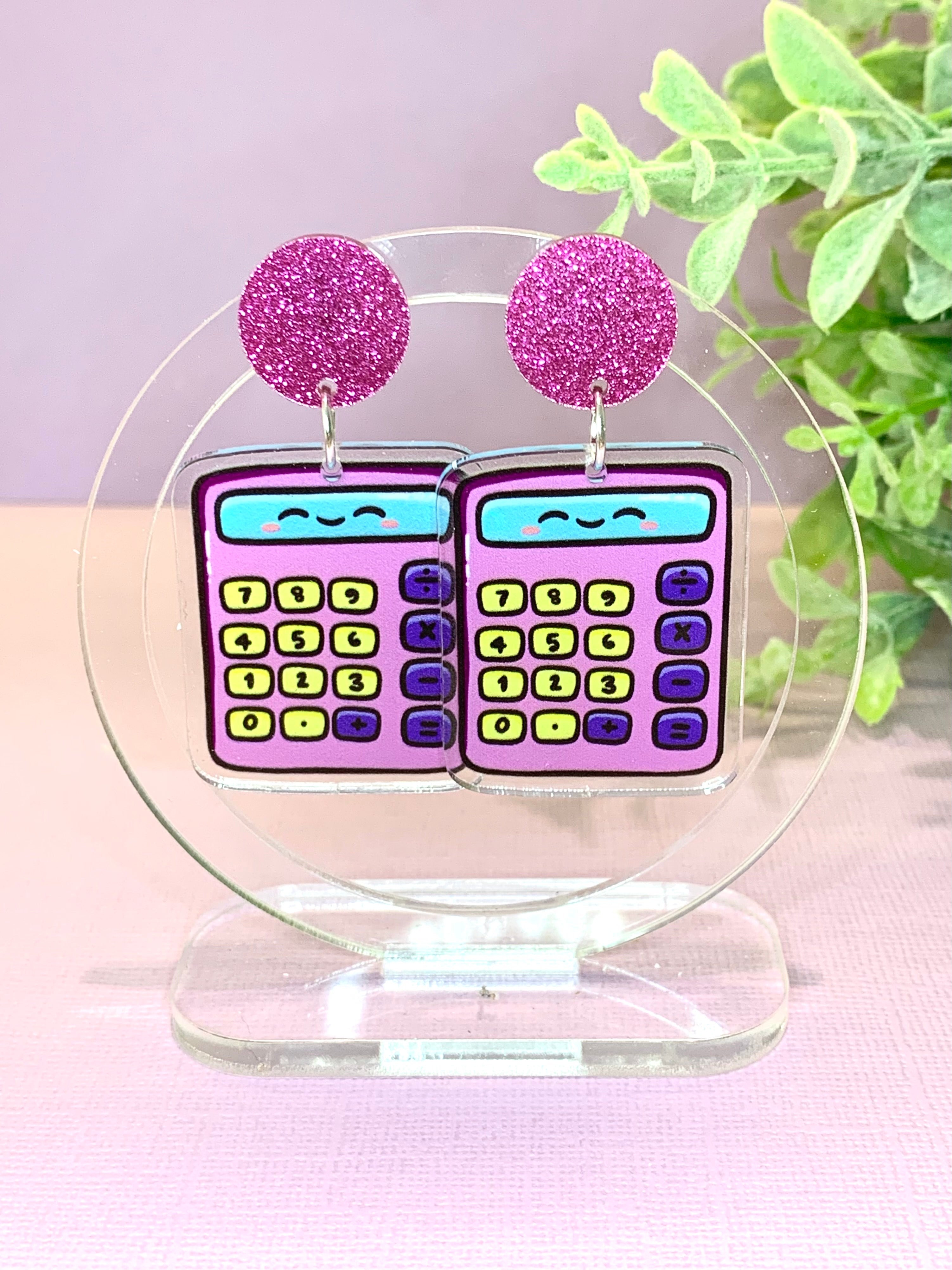 JoLush Calculator - Acrylic Dangles