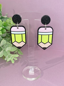 JoLush Sparkly Pencils - Acrylic Dangles
