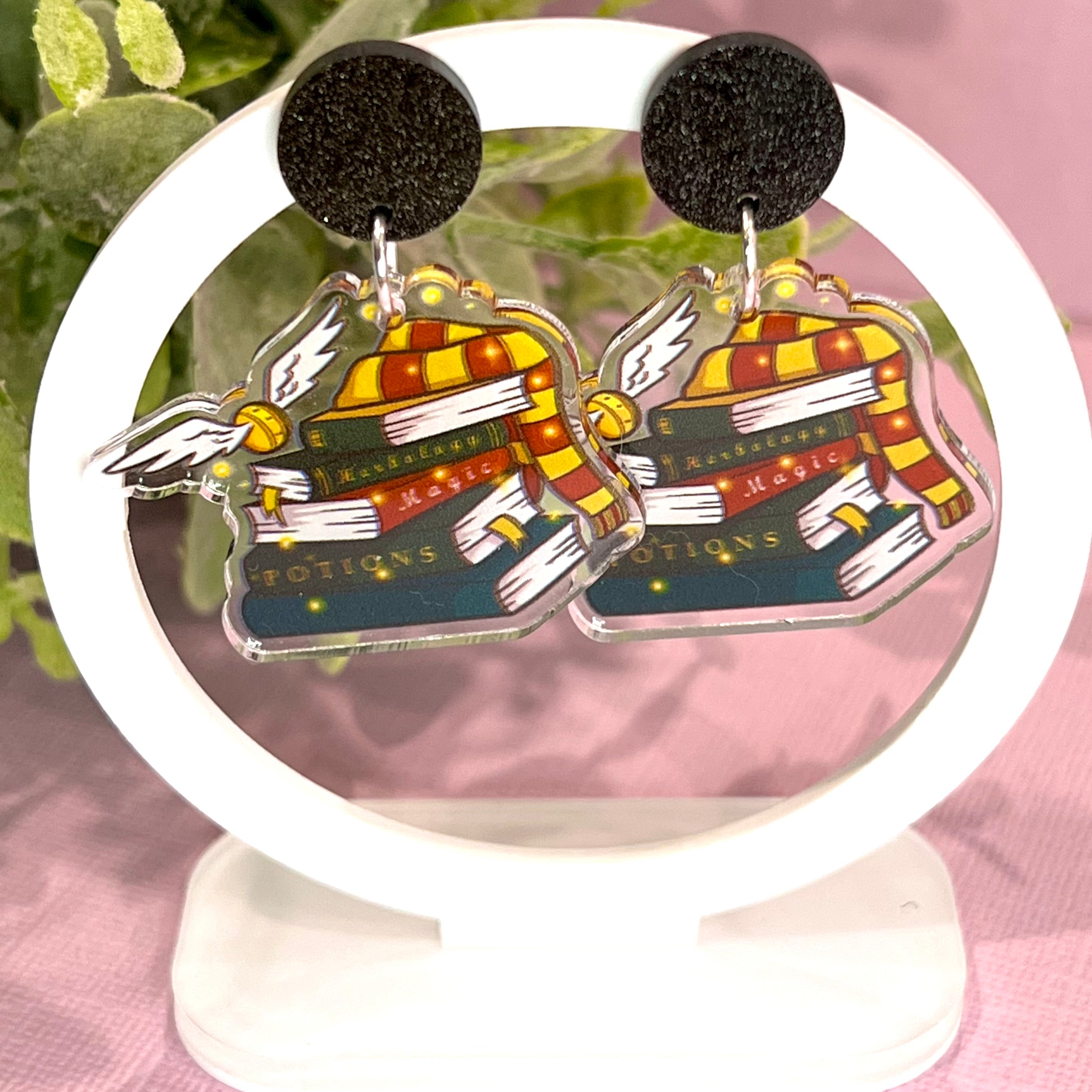JoLush Harry’s Magical Books - Acrylic Dangles