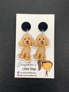 Cavoodle Dog - JoLush Acrylic Dangles