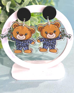 JoLush ANZAC Air Force Teddy - Acrylic Dangles