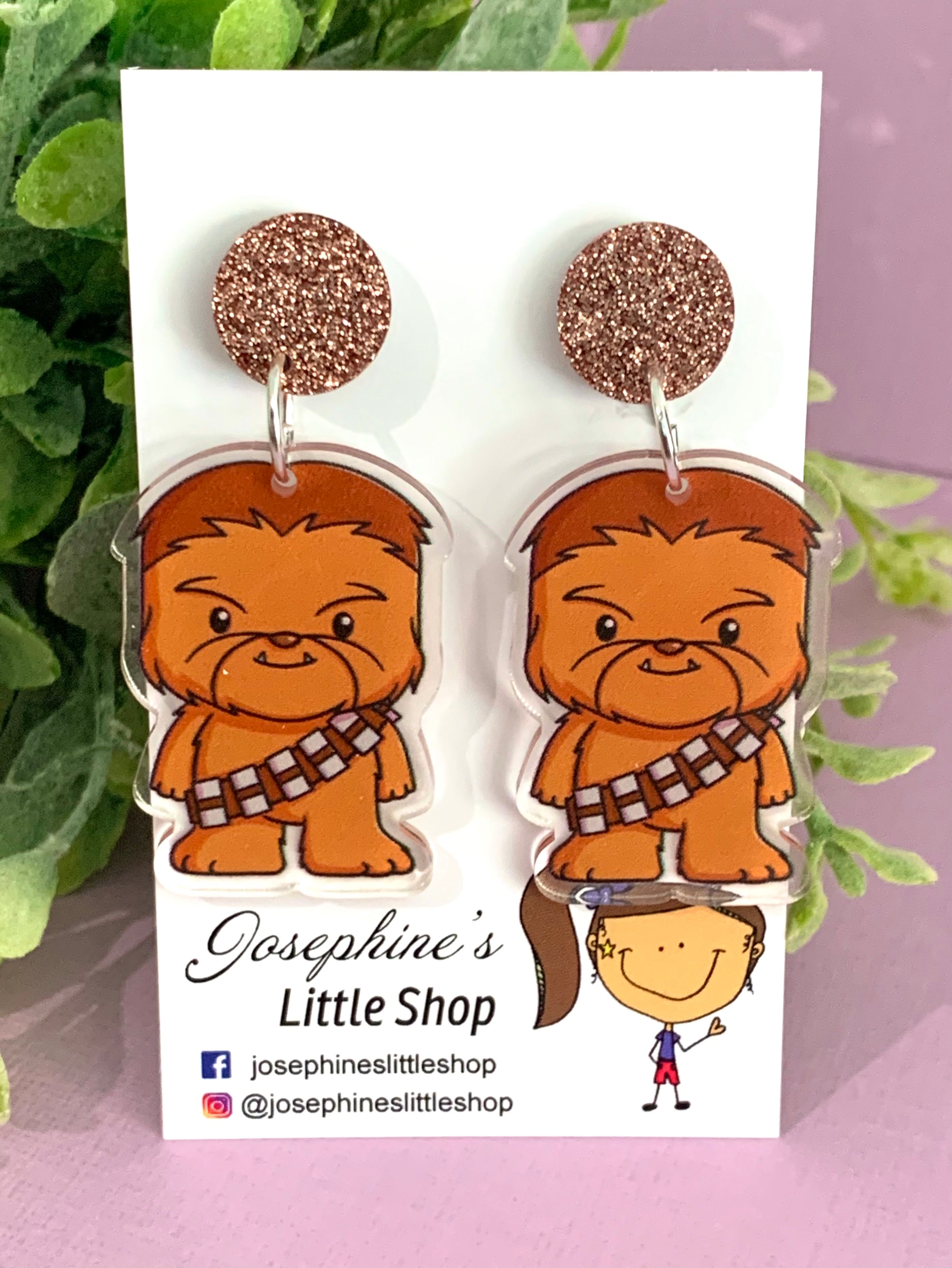 JoLush Chewbacca - Acrylic Dangles
