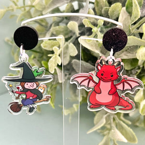 JoLush Witch and Friends - Acrylic Dangles