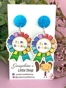 JoLush It’s My Birthday - Acrylic Dangles