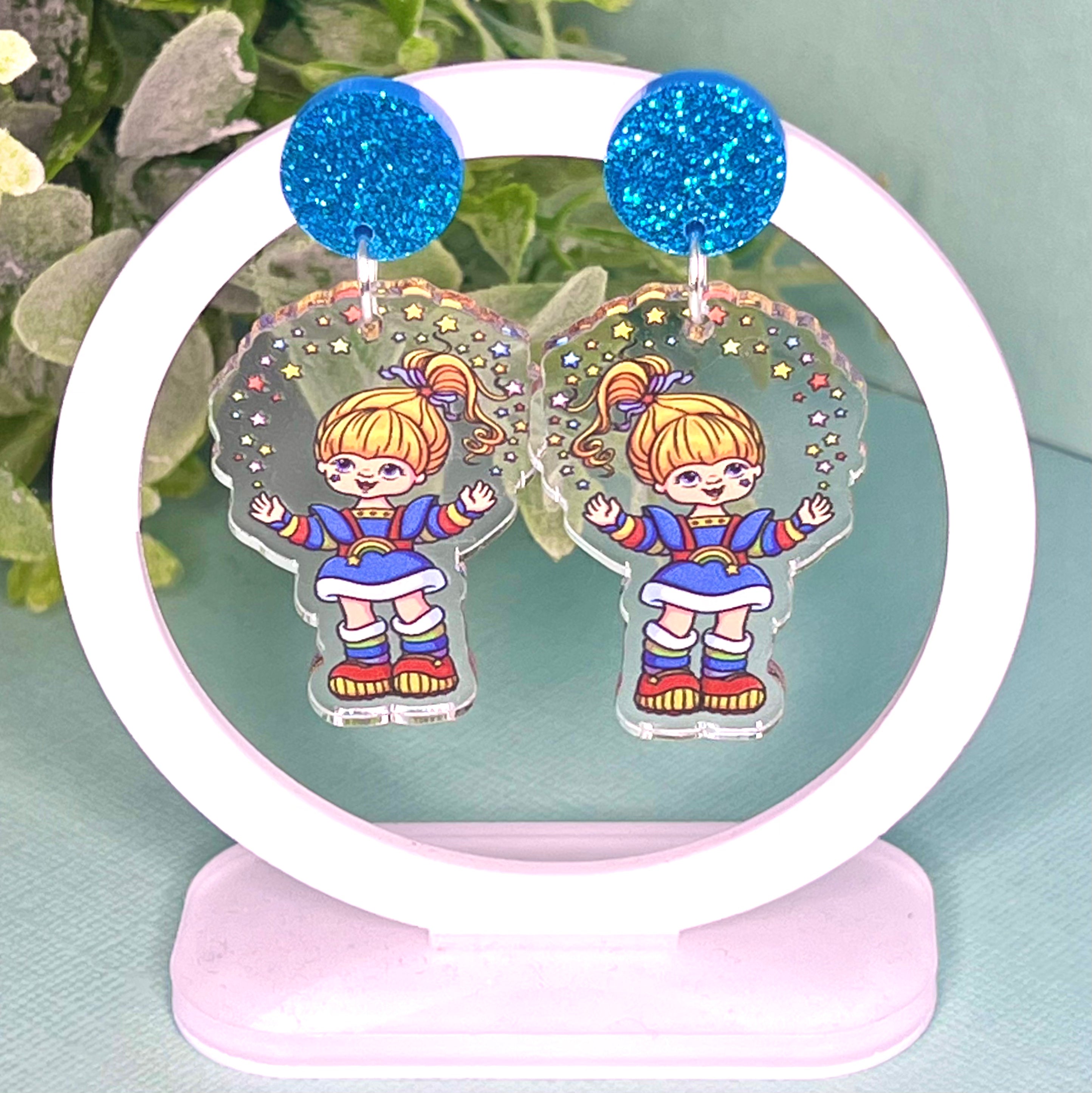 JoLush Rainbow Brite - Acrylic Dangles
