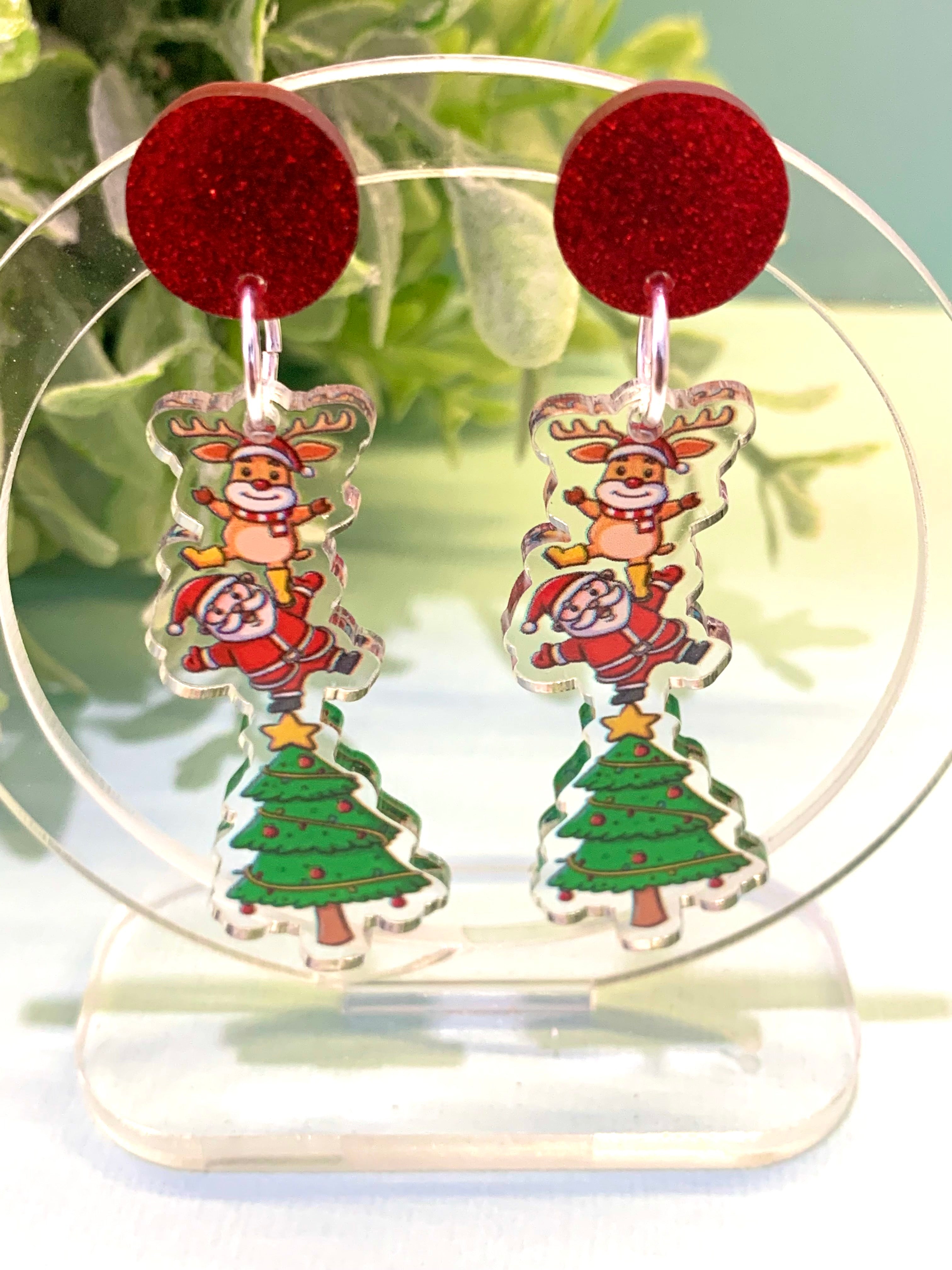 JoLush Christmas Joy - Acrylic Dangles