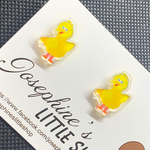 JoLush Big Bird - Acrylic Statement Studs