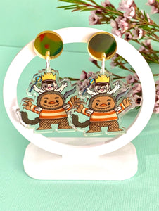 JoLush Wild Beast and Boy King - Acrylic Dangles