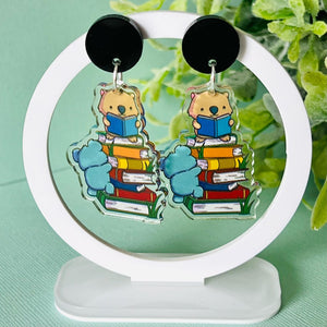 Aussie Books - Acrylic Dangles