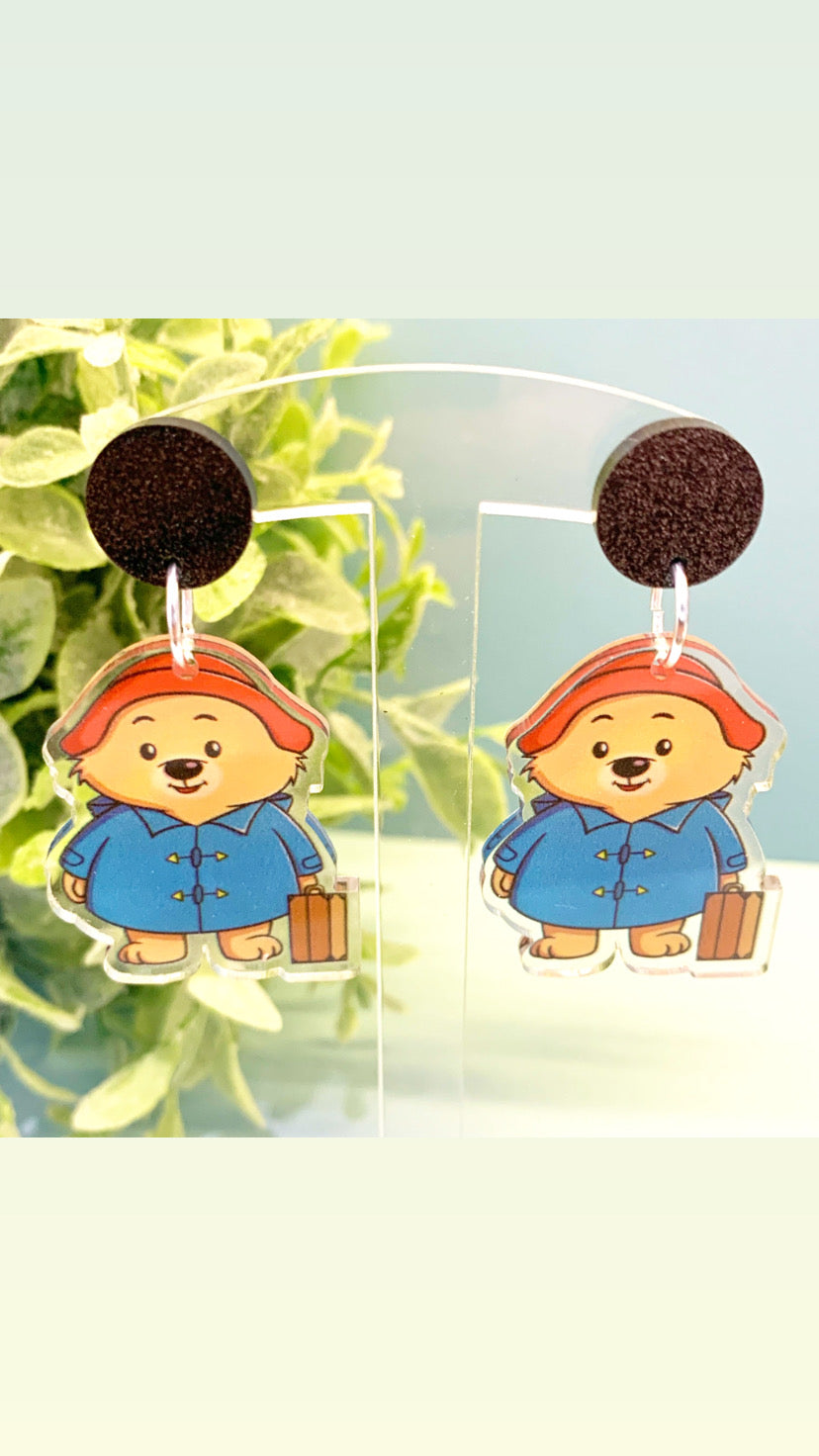 JoLush Little English Bear - Acrylic Dangles