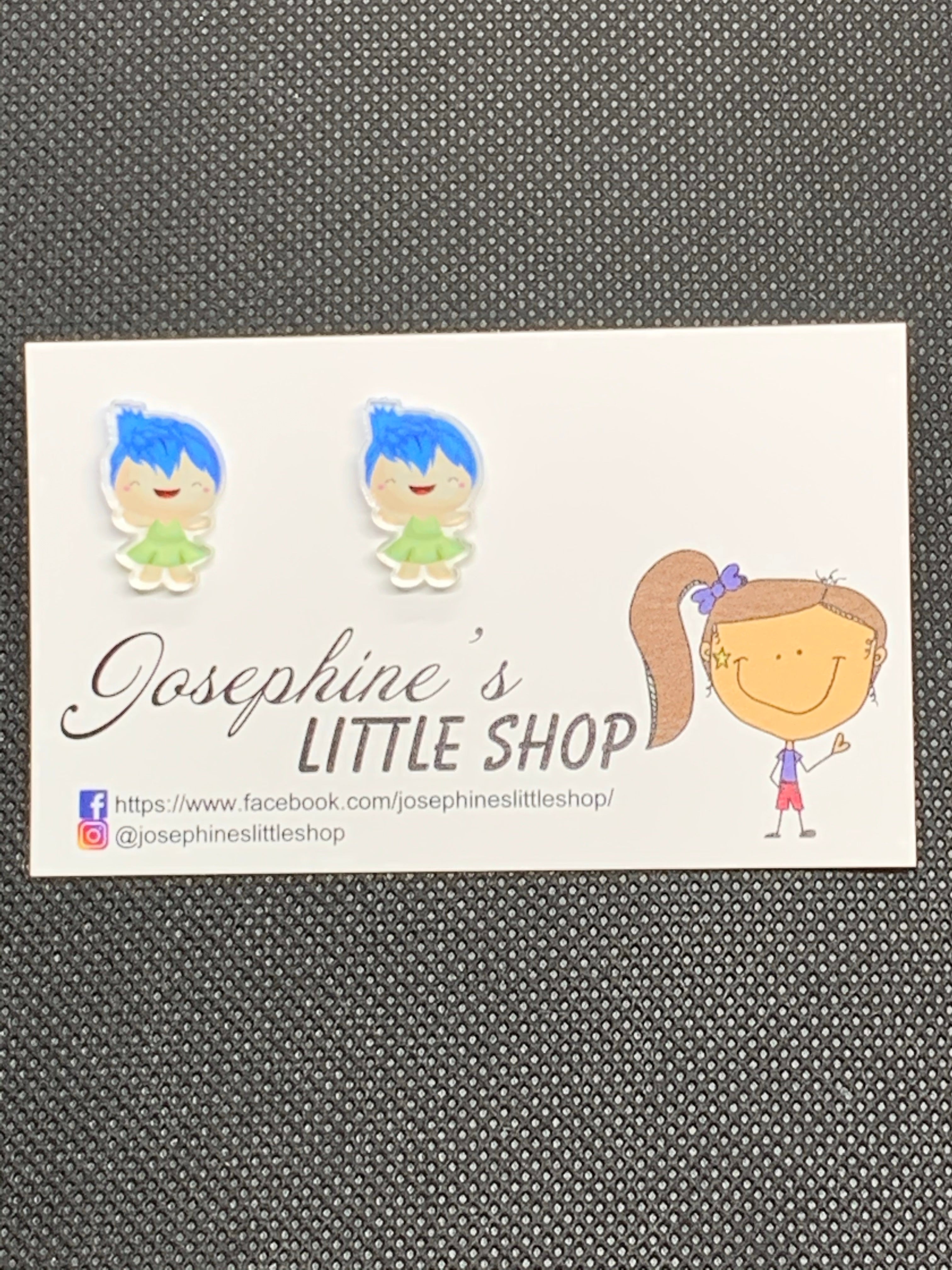 Jolush Joy Emotion - Acrylic Statement Studs