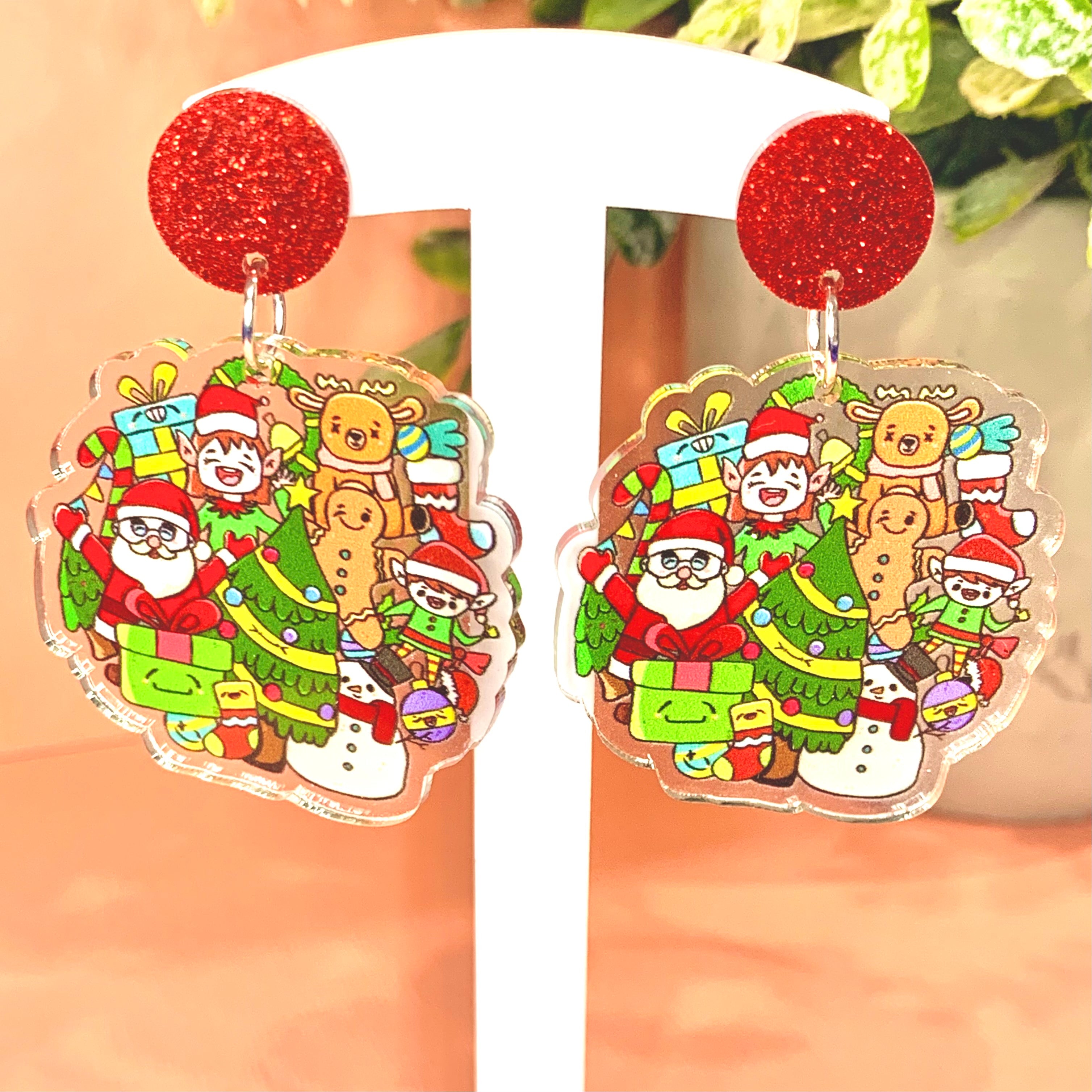 JoLush Christmas Mash-up - Acrylic Dangles